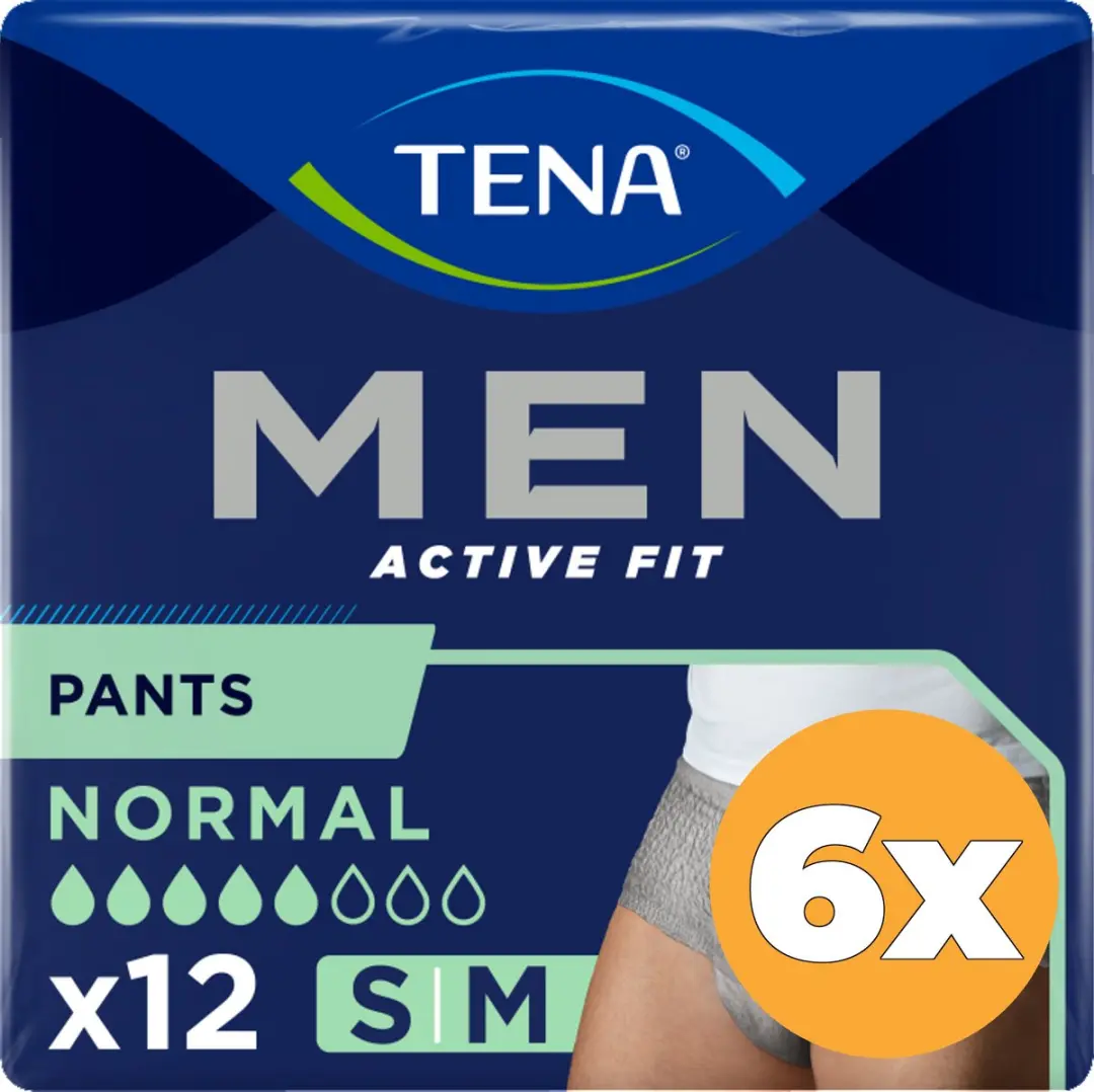 TENA Men Active Fit Pants S/M - 48 Stuks