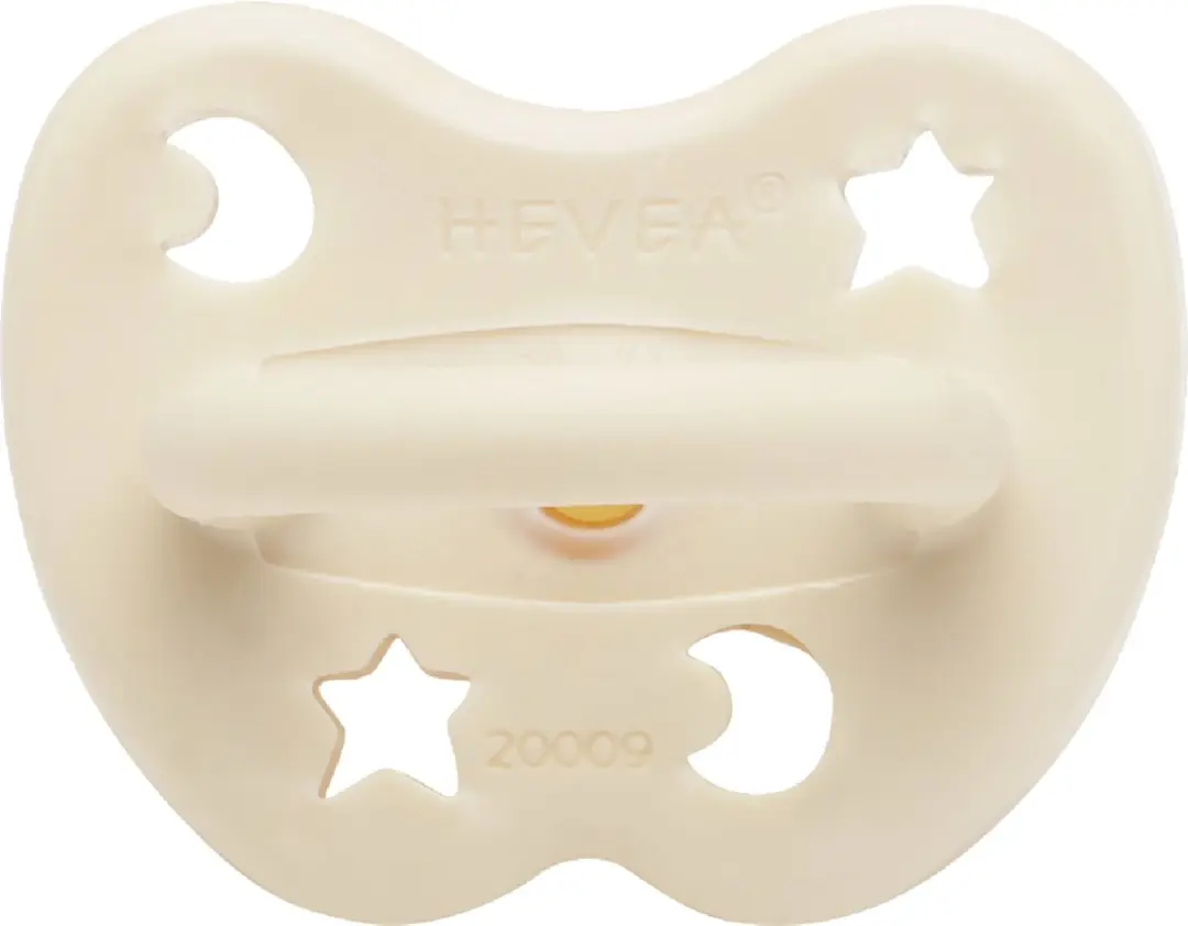 Hevea Orthodontische Fopspeen Milky White