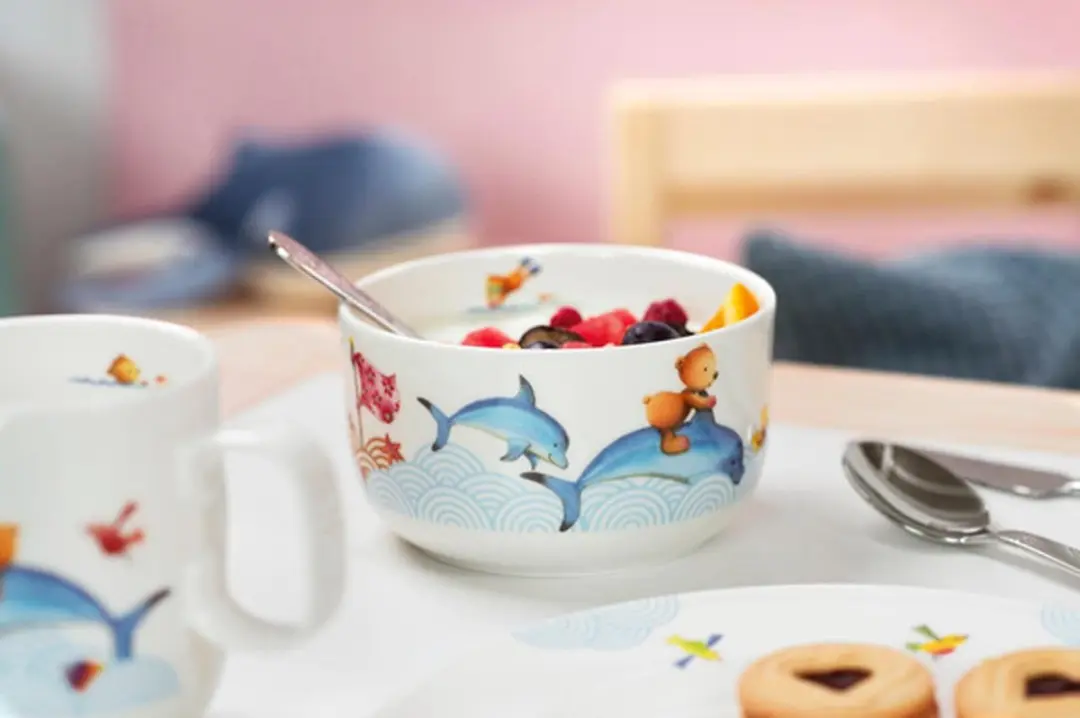 Villeroy & Boch Happy as a Bear Kinderservies - 3-delig Wit
