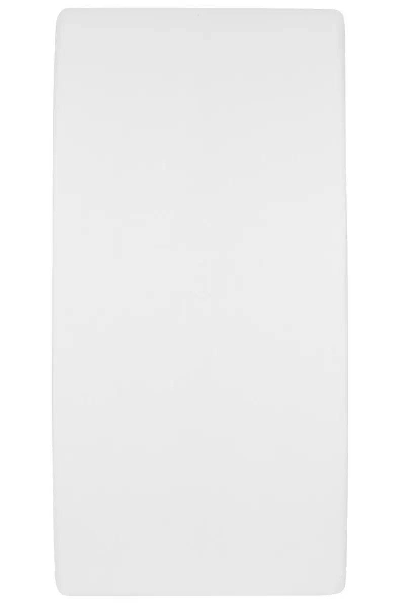 Meyco Baby Uni Molton Stretch Hoeslaken Wieg 40x80/90cm - Wit