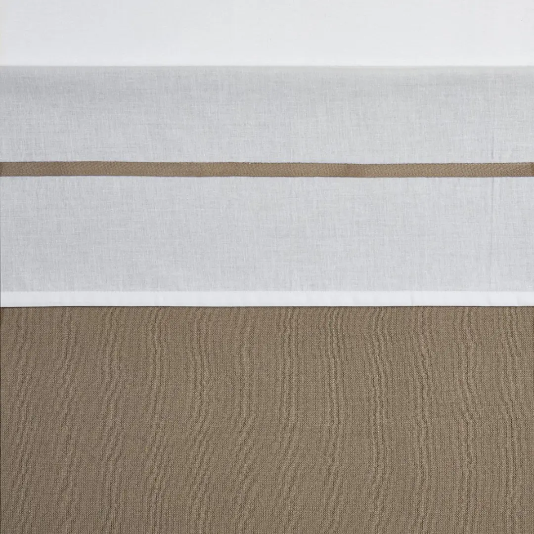 Meyco Baby Bies Ledikantlaken 100x150cm - Taupe - afbeelding 6 van 6