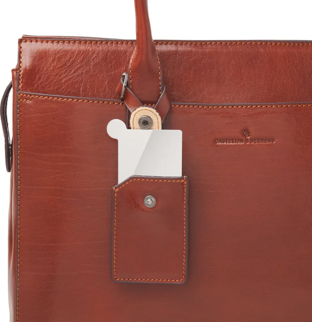 Castelijn & Beerens Gaucho Ellen Schoudertas 15,6" RFID - Cognac