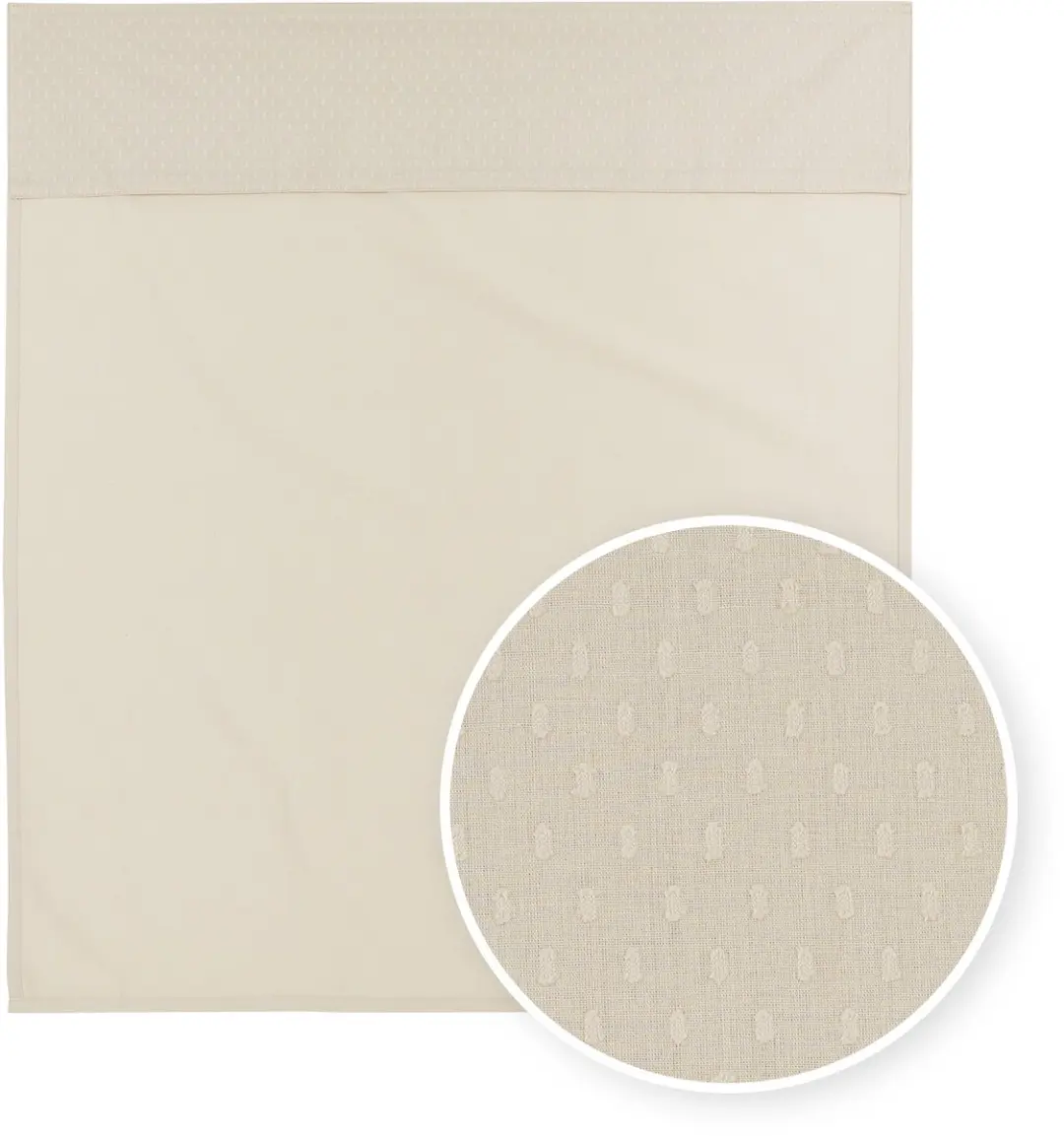 Meyco Baby Plume Ledikantlaken 100x150cm - Soft Sand