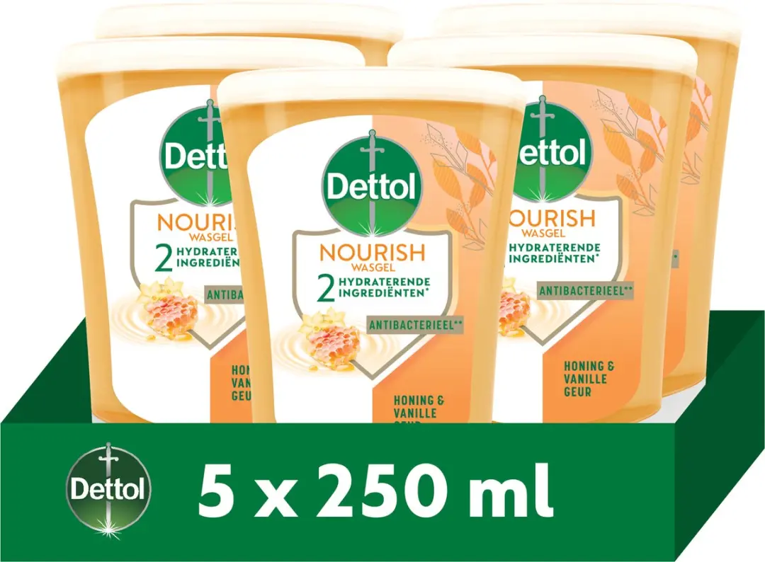 Dettol No-Touch Handzeep Navulling Honing & Vanille