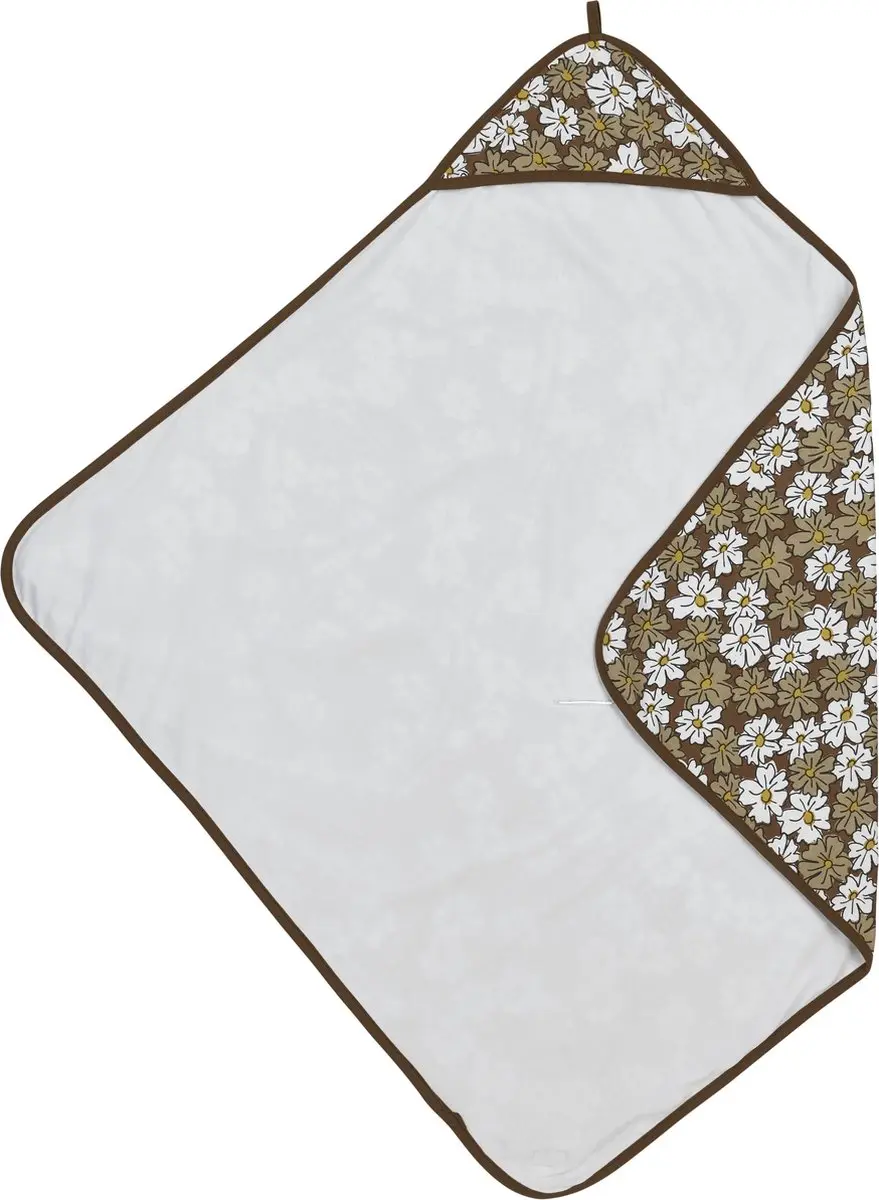 Meyco Baby Vintage Flower Badcape 90x90cm