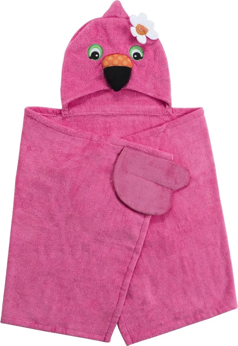 Zoocchini Franny the Flamingo Badcape