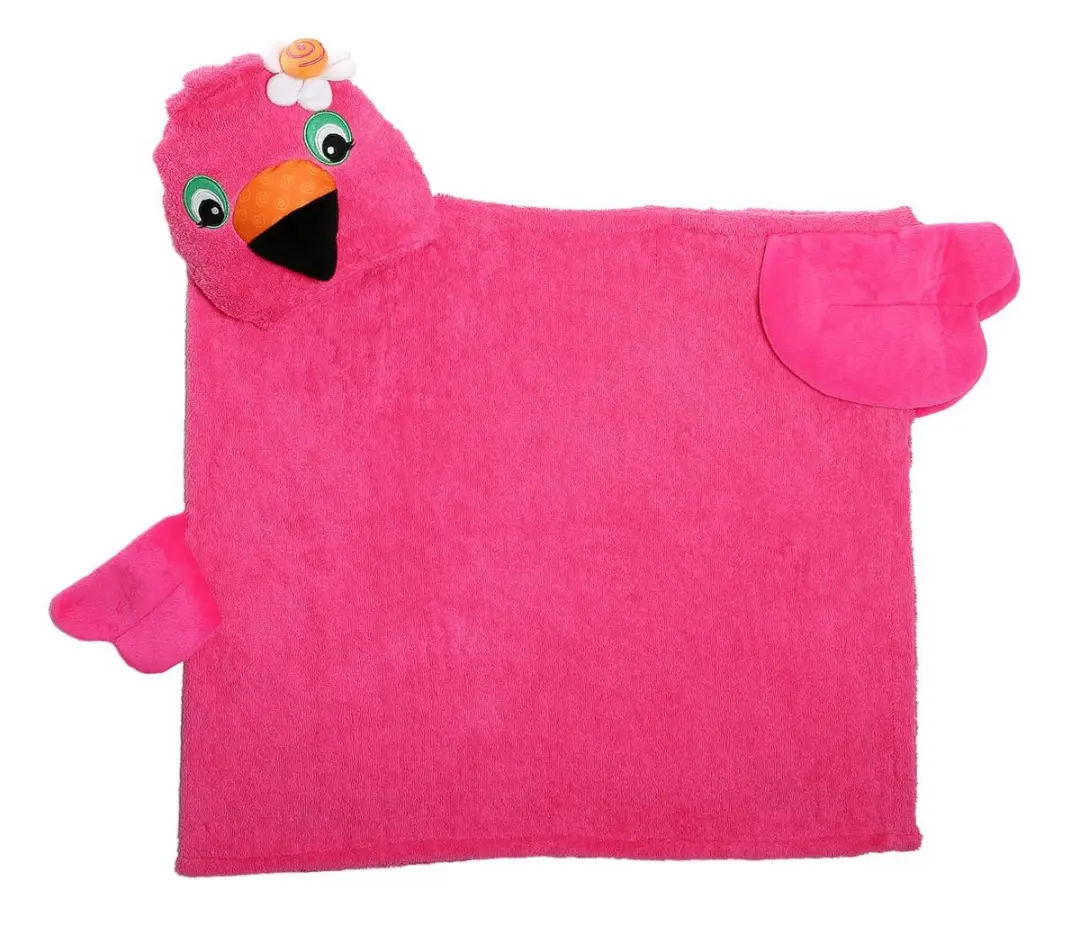 Zoocchini Franny the Flamingo Badcape - One Size