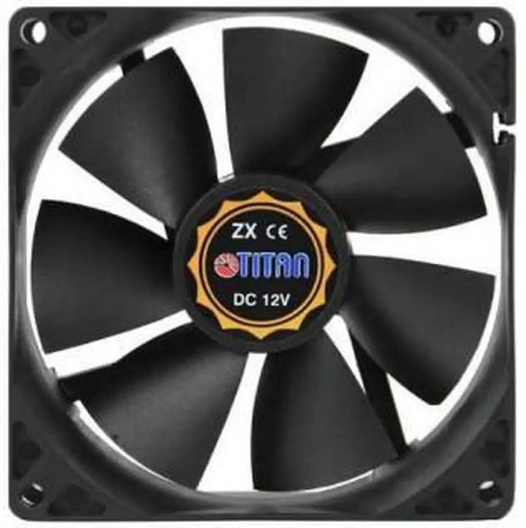 Titan TFD-9225L12Z PC Ventilator 92mm - Zwart