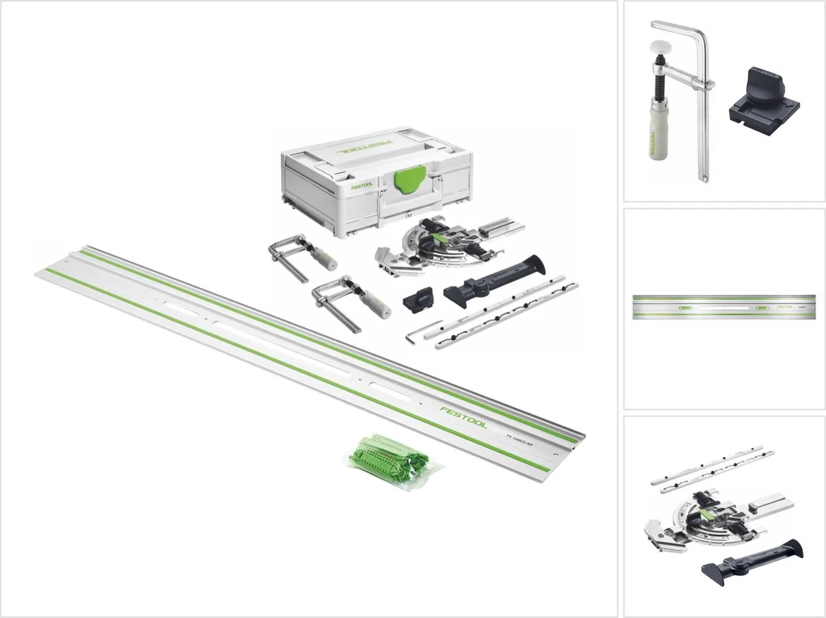 Festool SYS3 M 577157 Accessoireset + FS 1400-KP Geleiderail 1400mm