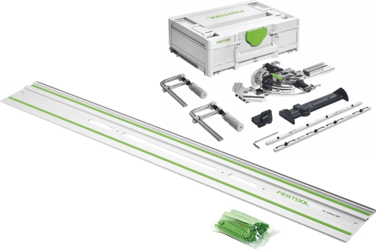 Festool SYS3 M 577157 Accessoireset + FS 1400-KP Geleiderail 1400mm