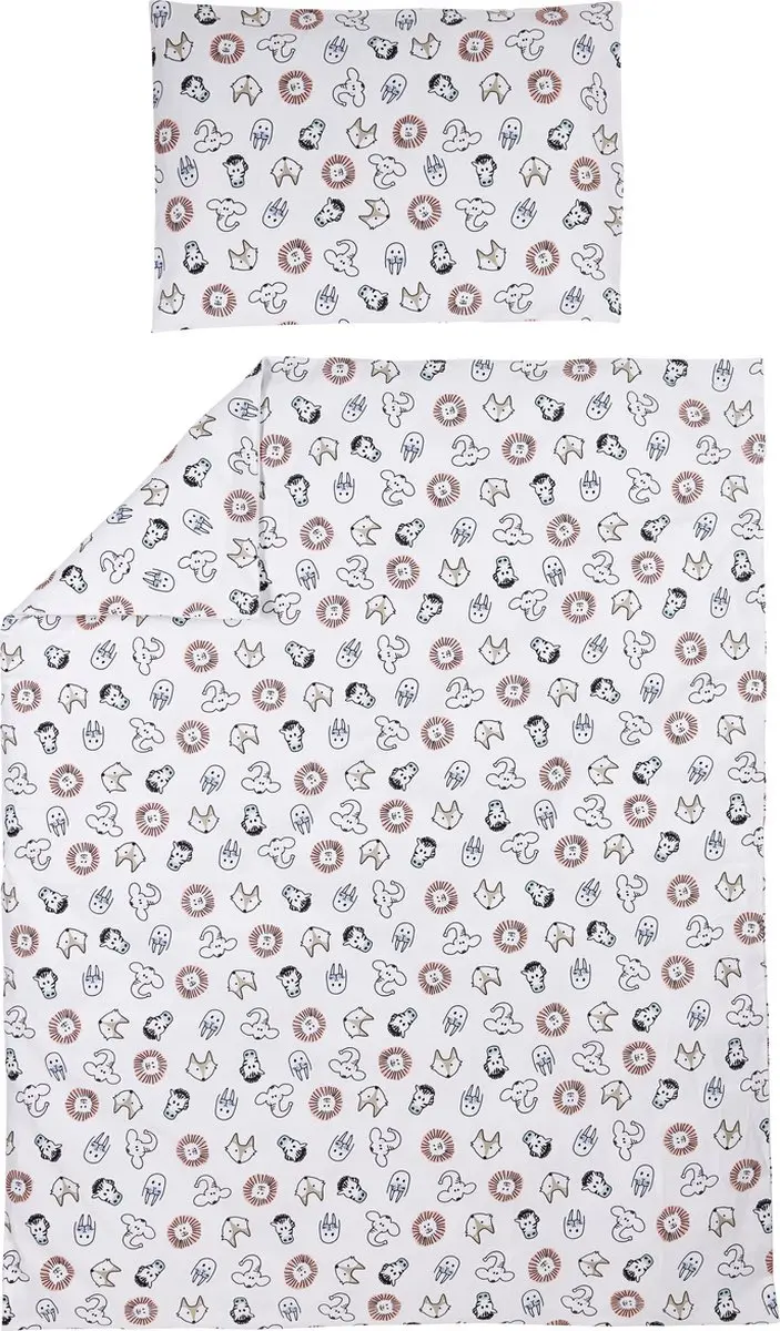 Meyco Baby Animal Dekbedovertrek Junior 120x150cm