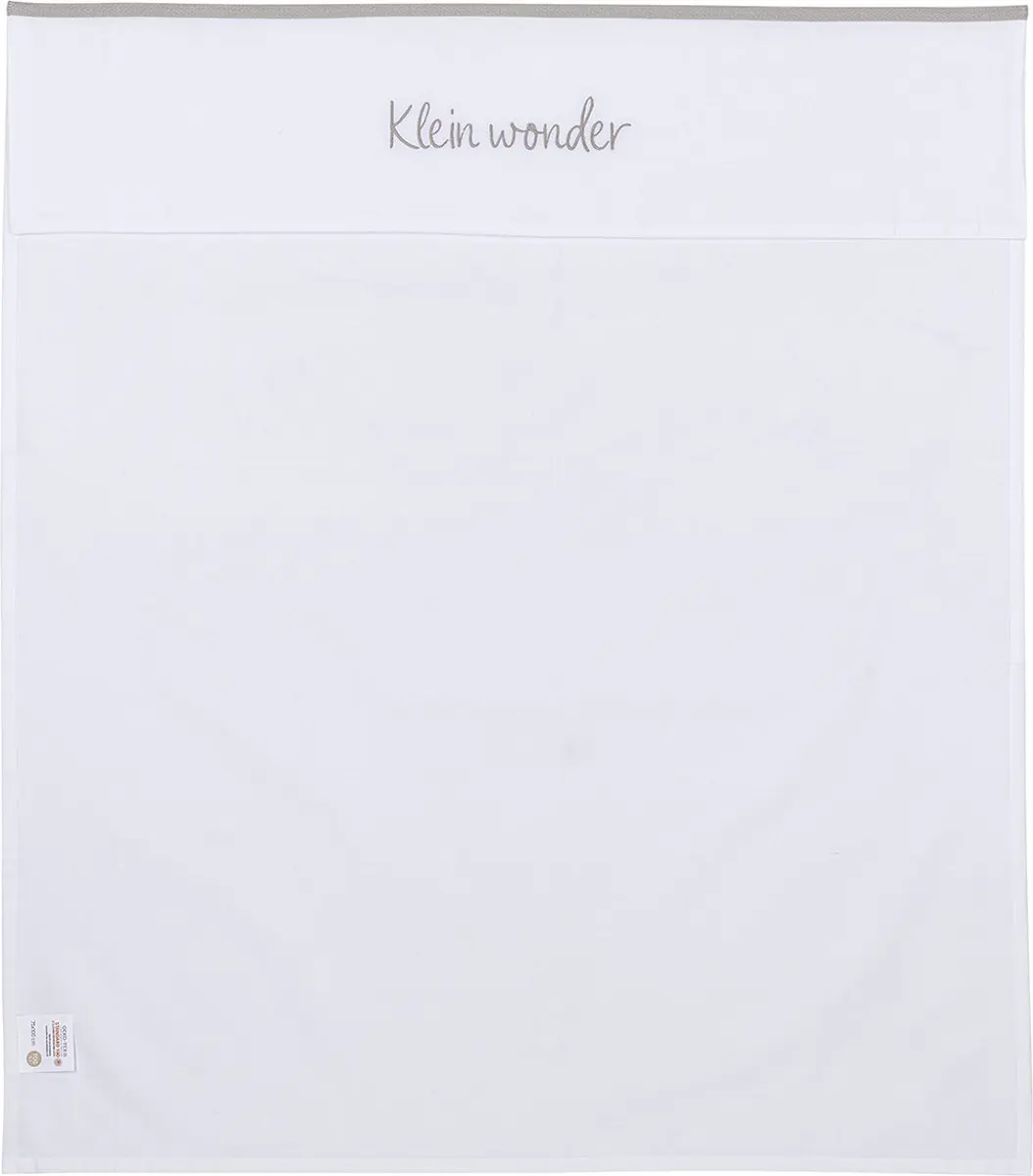 Meyco Baby Klein Wonder Ledikantlaken 100x150cm - Greige