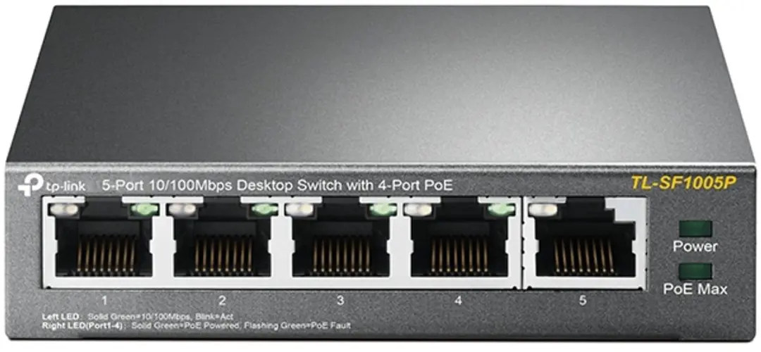 TP-Link TL-SF1005P Unmanaged Switch 5x PoE