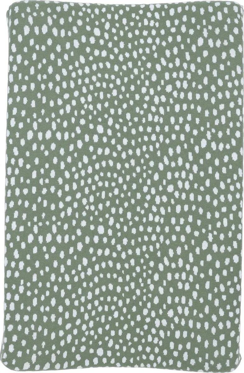 Meyco Baby Cheetah Aankleedkussenhoes 50x70cm - Forest Green