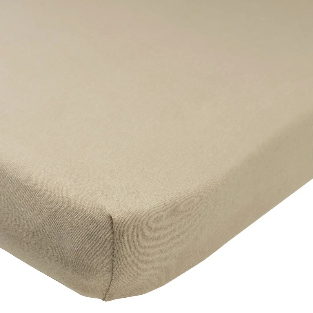 Meyco Baby Uni Hoeslaken Co-Sleeper 50x90cm - Taupe