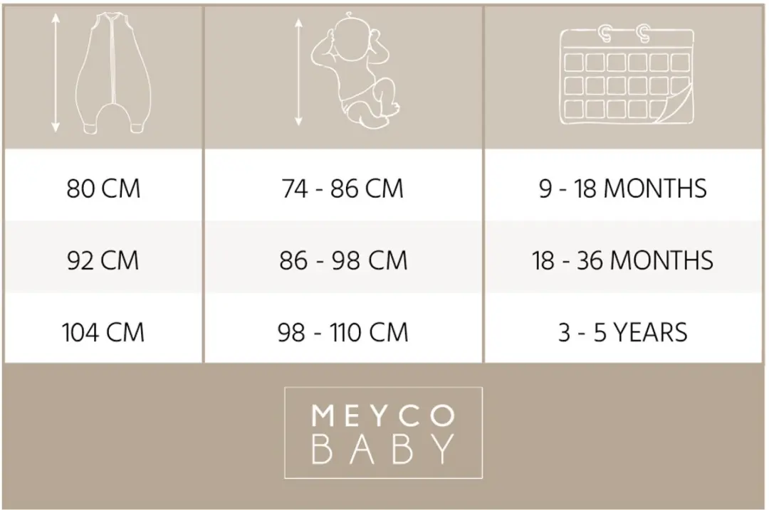 Meyco Baby Uni Jumper Soft Olive 92cm - 0.5 TOG