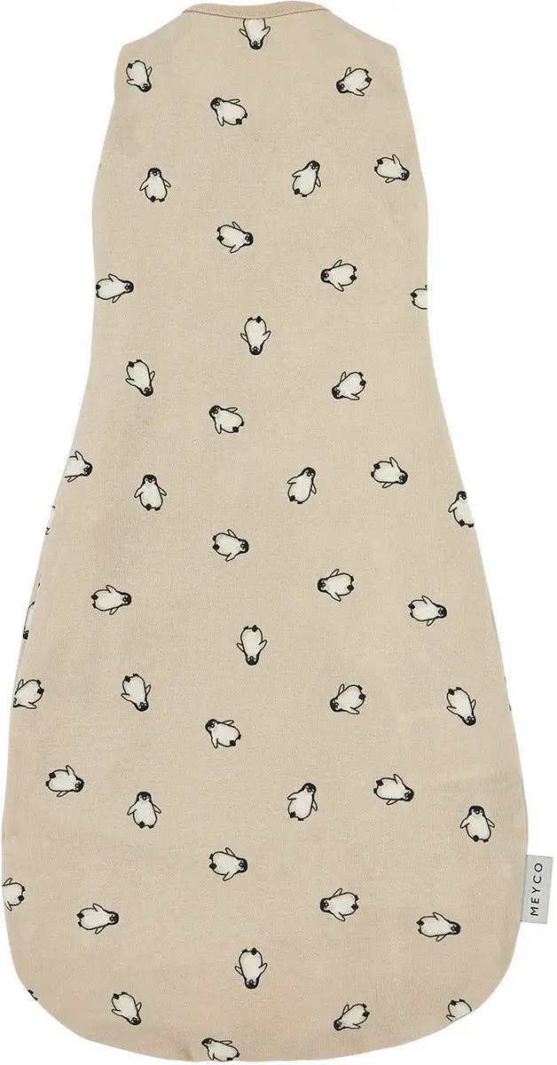 Meyco Baby Penguin Cocoon Inbakerslaapzak Soft Sand - 4-8 maanden - afbeelding 6 van 6