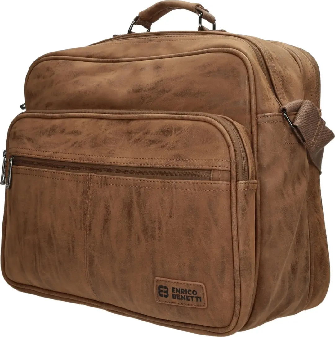 Enrico Benetti Rotterdam Lederlook Laptoptas 66621