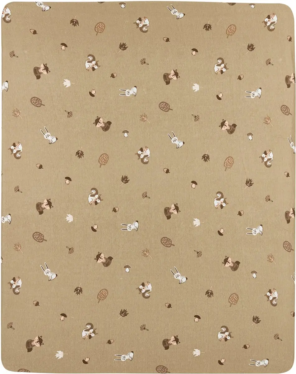 Meyco Baby Forest Animals Hoeslaken Boxmatras Rond - 90/95cm - afbeelding 6 van 6