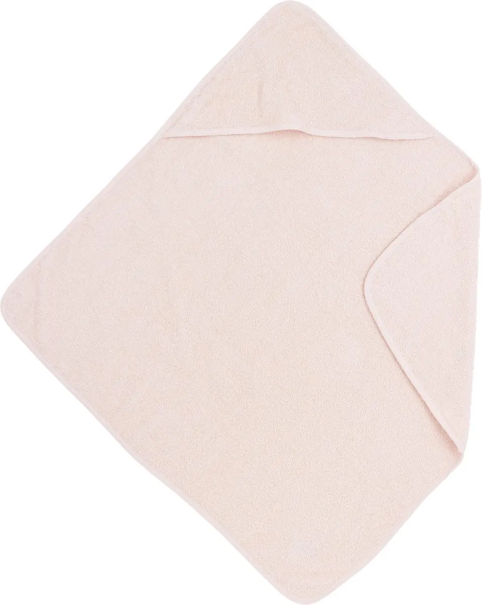 Meyco Baby Badcape Soft Pink 75x75cm