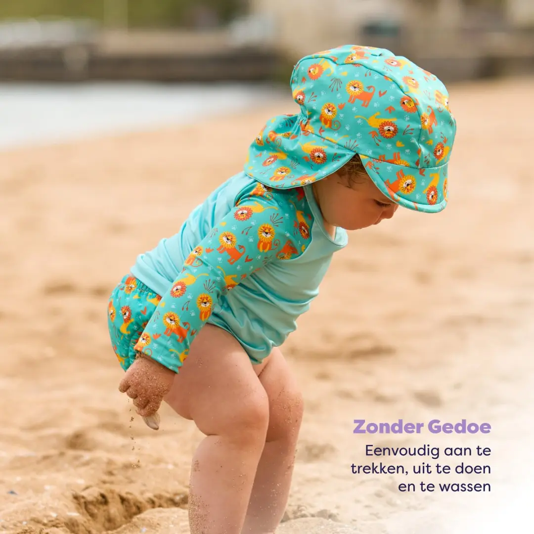 Bambino Mio Zwemset 3-delig - UV-shirt & hoed - Maat 2