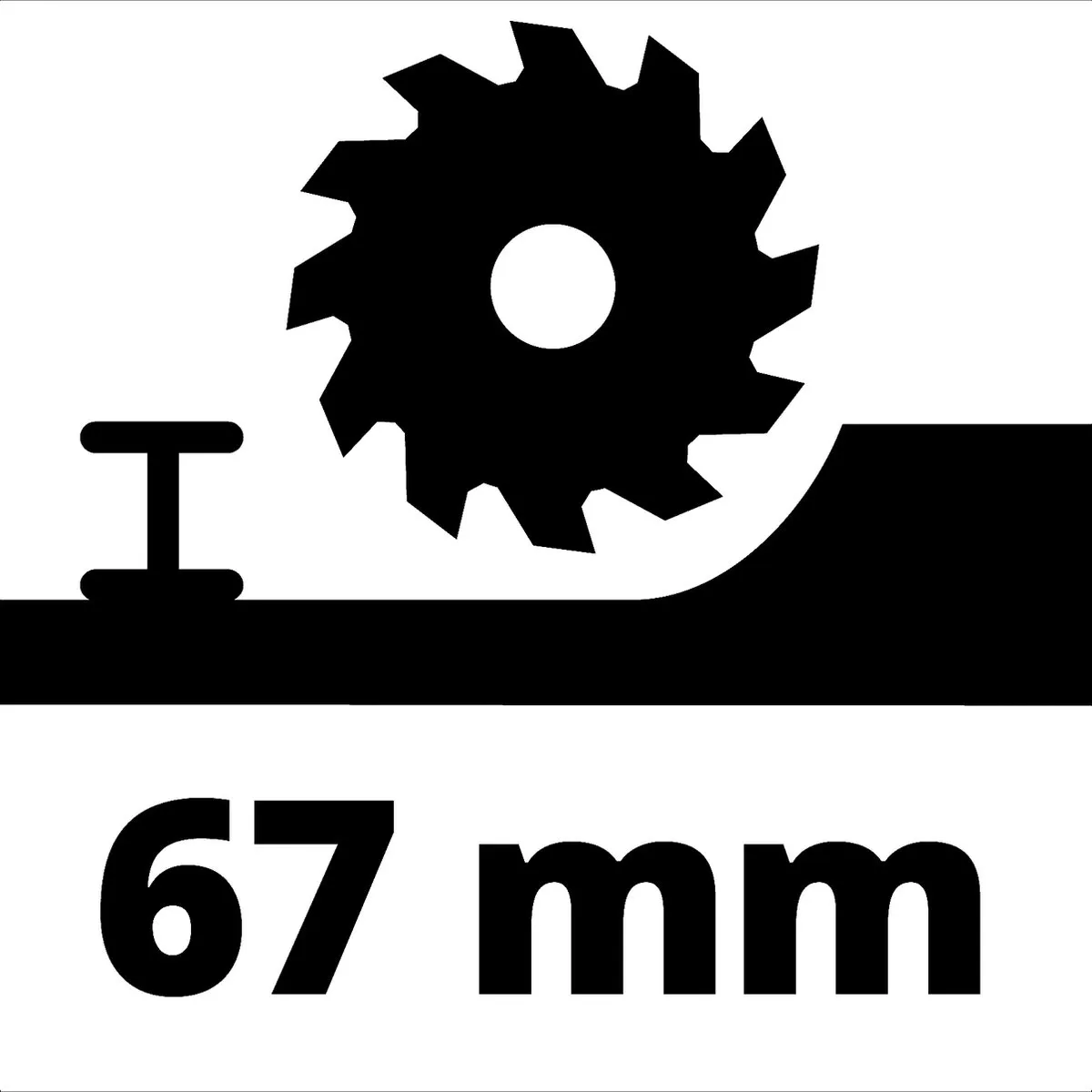 Einhell TC-CS 1410 Cirkelzaag 1410W - Ø190mm - afbeelding 6 van 6
