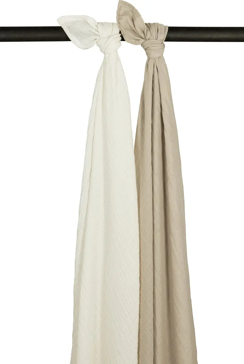 Meyco Baby Uni Swaddle 2-pack