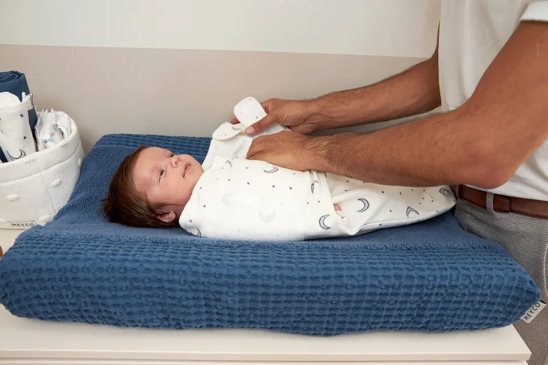 Meyco Baby Moon SwaddleMey Inbakerdoek 1.0 TOG - Indigo