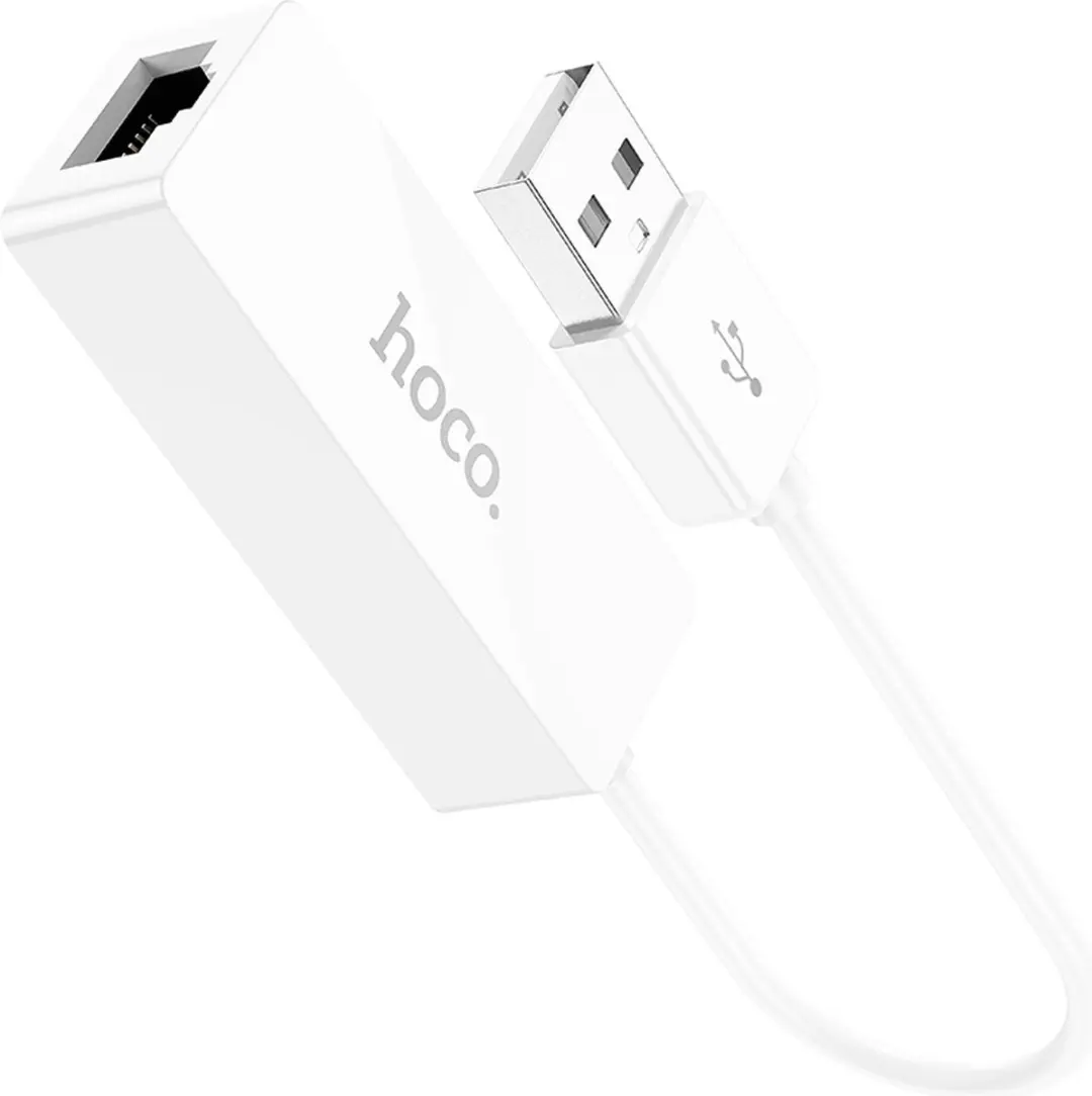 Hoco USB-A naar RJ45 Ethernet Adapter 100 Mbps