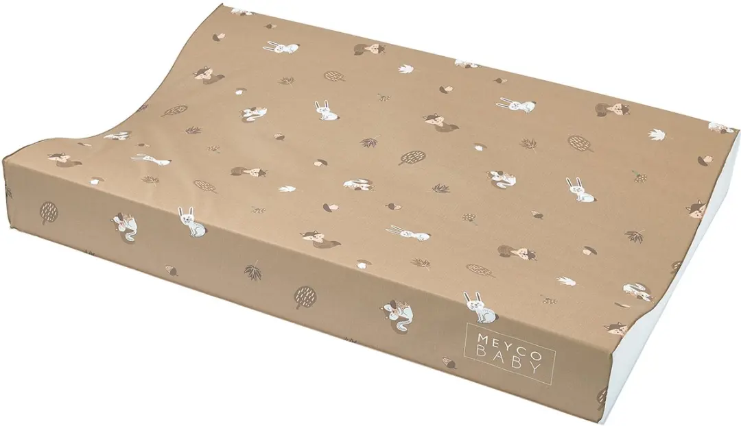 Meyco Baby Aankleedkussen Forest Animals 50x70cm