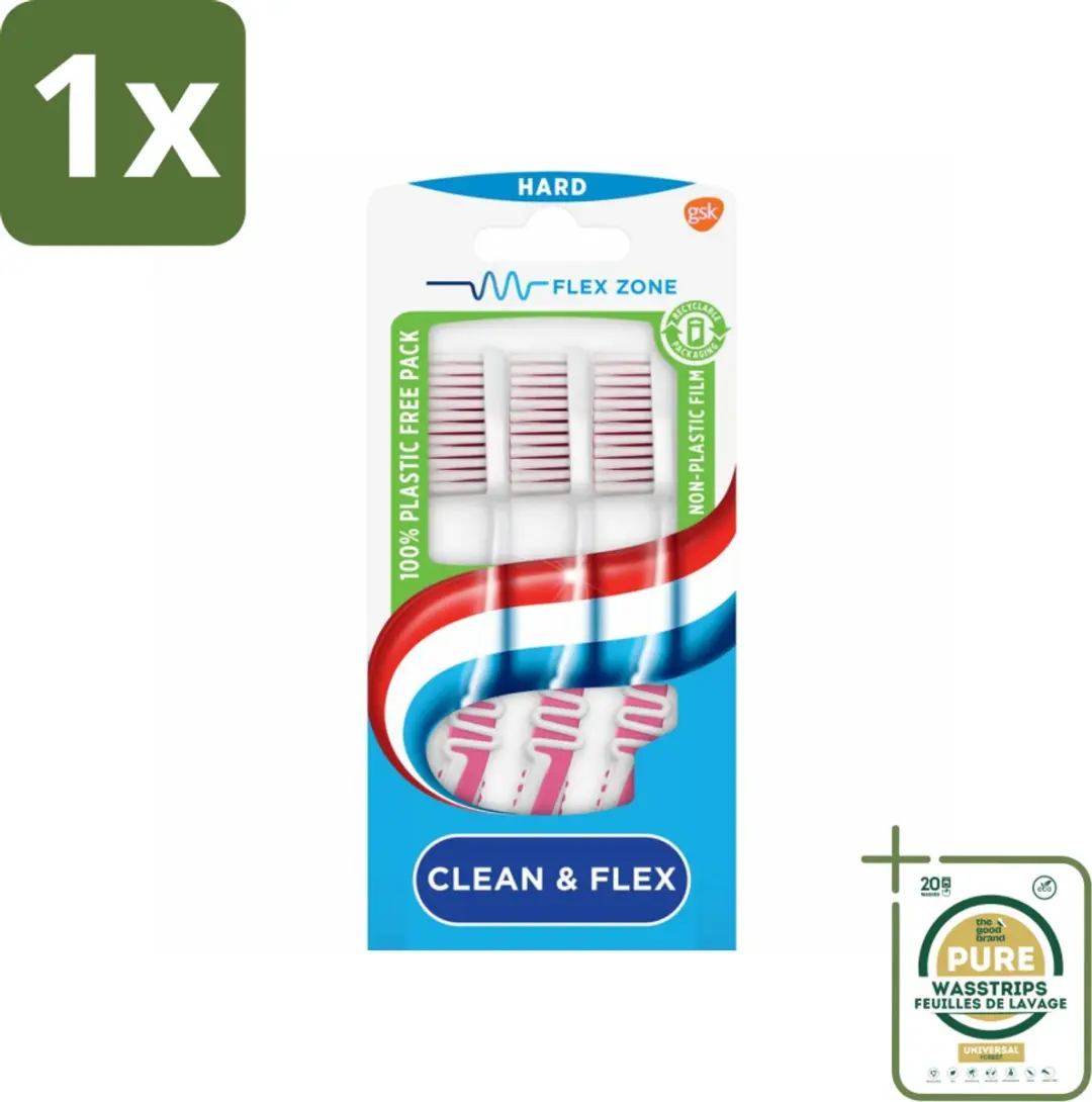 Aquafresh Tandenborstel Clean & Flex Hard