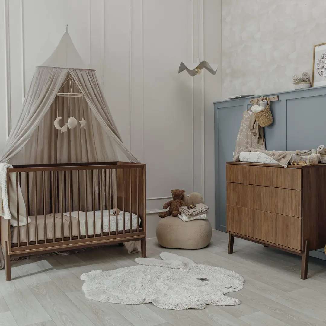 Meyco Baby Branches Aankleedkussenhoes 50x70cm - Sand