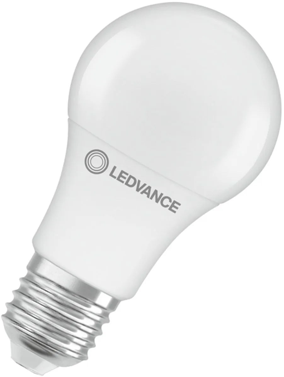 LEDVANCE LED A60 E27 8.5W 806lm Warm Wit Mat Glas