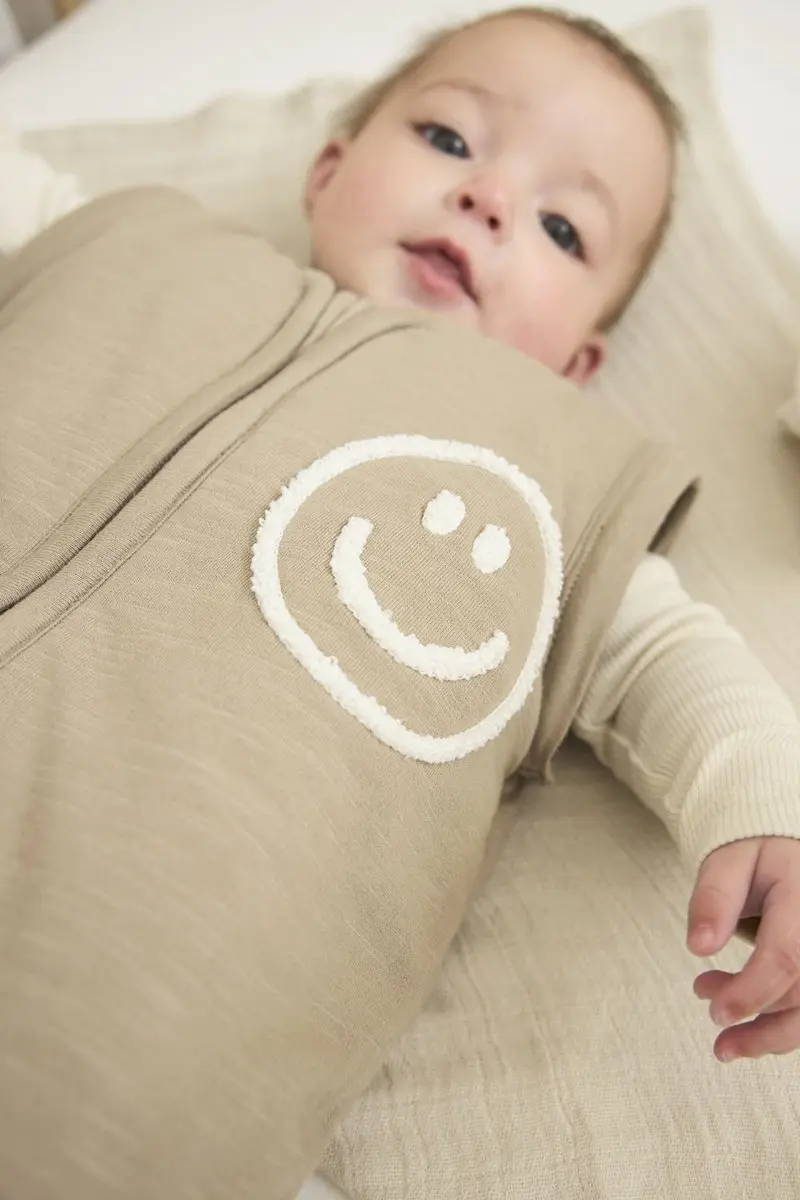 Meyco Baby Slaapzak Smile Applicatie 90cm - 2.5 TOG