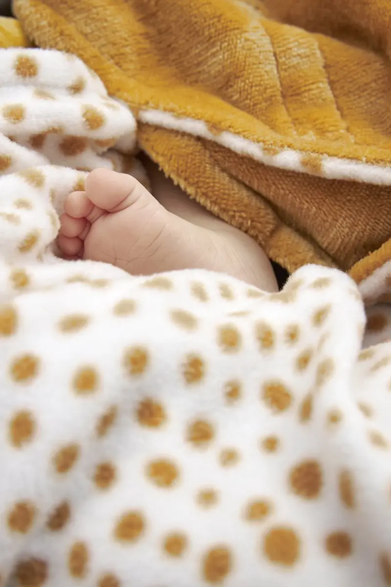 Meyco Baby Cheetah Wikkeldeken 100x100cm - Honey Gold