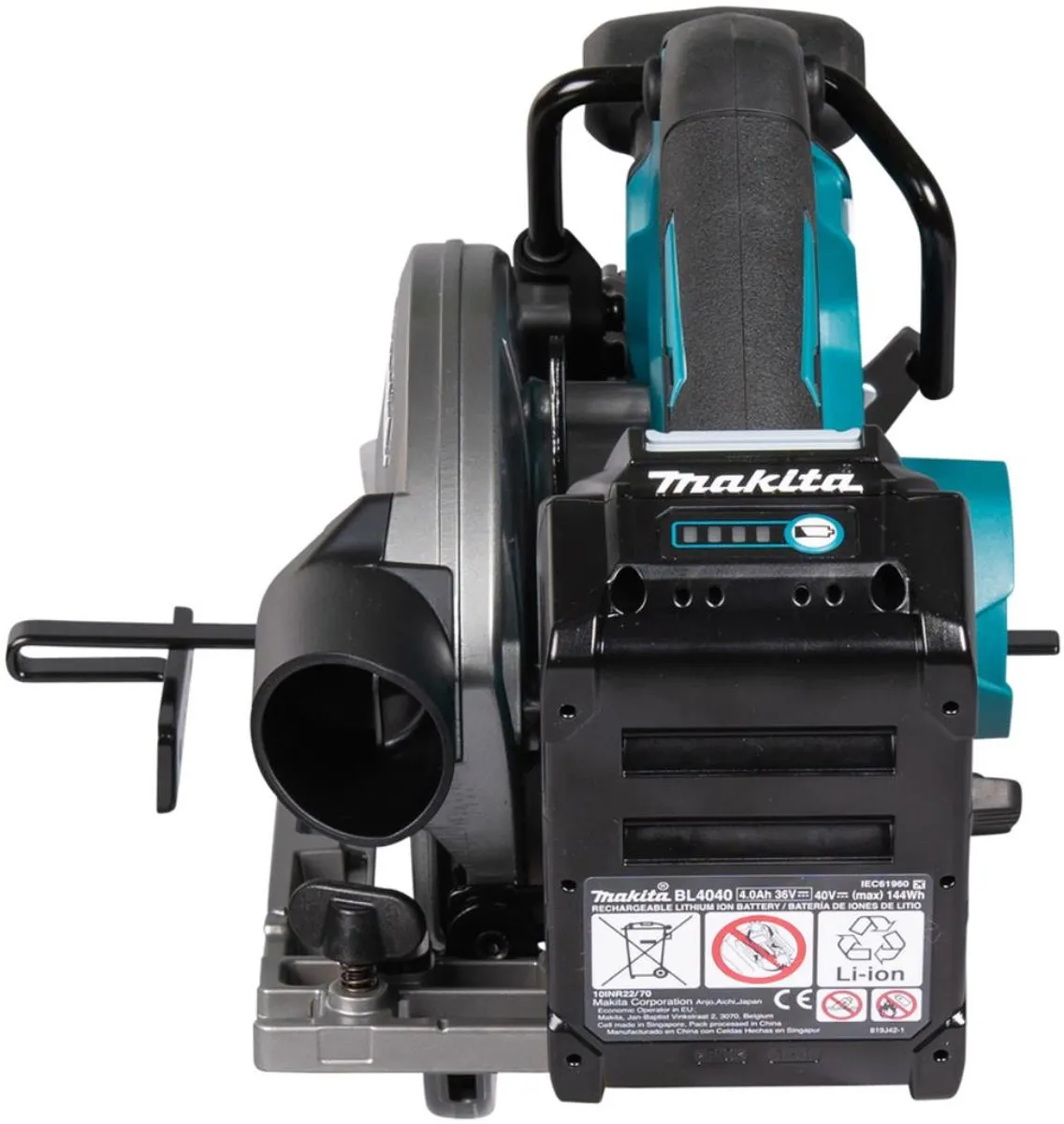 Makita HS012GZ Accu Cirkelzaag 165mm - 40V Max