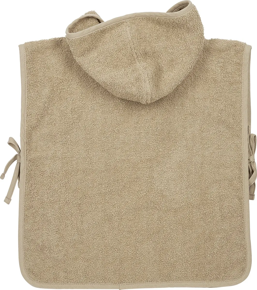 Meyco Baby Uni Badponcho - Sand - 1-3 jaar