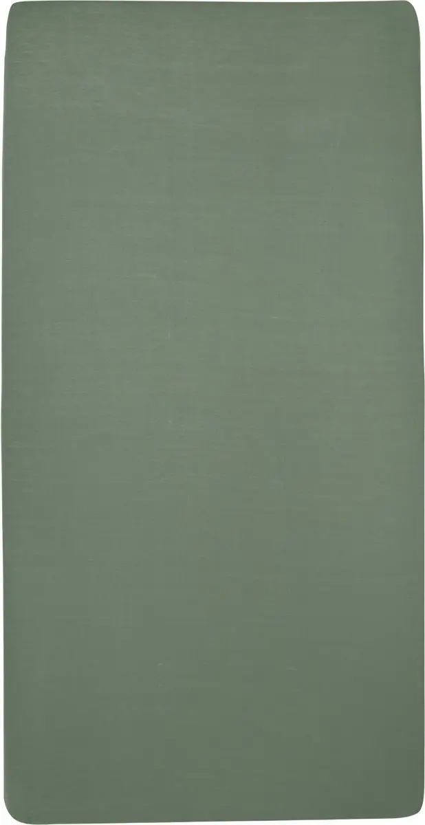 Meyco Baby Uni Hoeslaken Ledikant 60x120cm - Forest Green