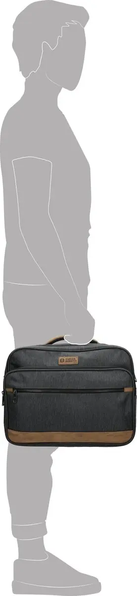 Enrico Benetti München 62123 Laptoptas - 17" - Grijs