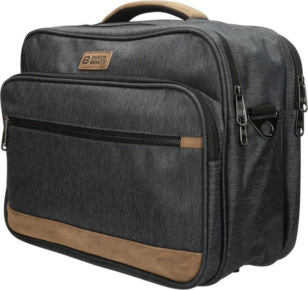 Enrico Benetti München 62123 Laptoptas - 17" - Grijs