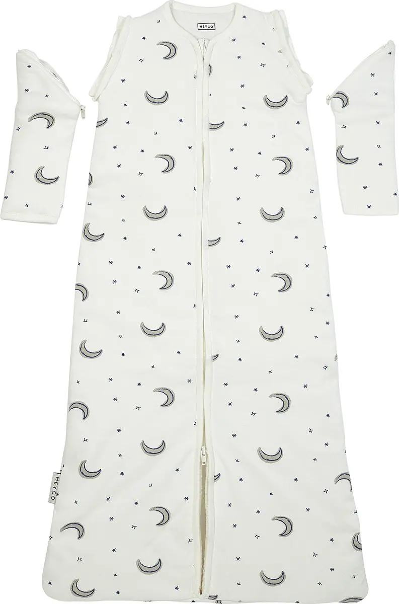 Meyco Baby Slaapzak Winter Moon - 90cm - Indigo