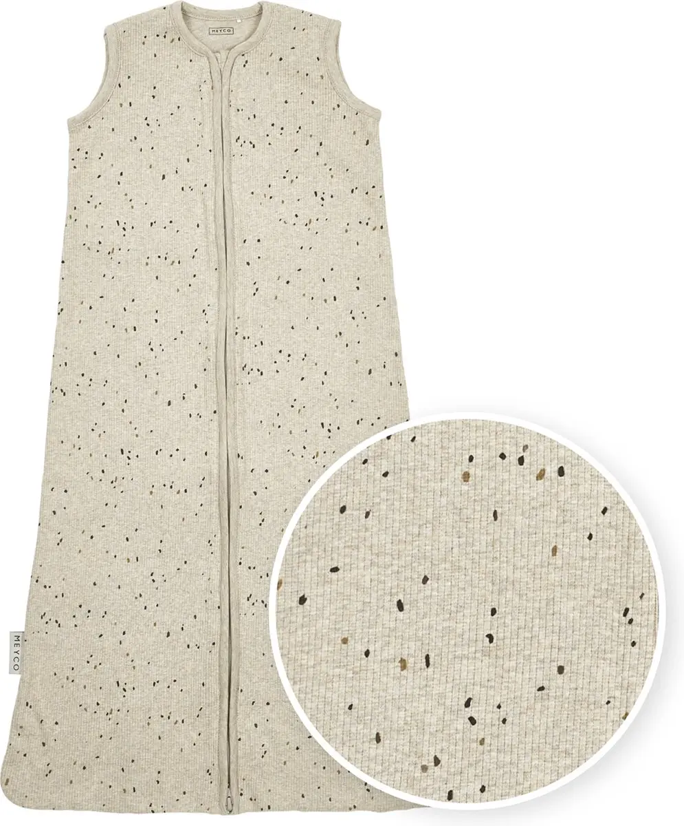 Meyco Baby Rib Mini Spot Slaapzak 70cm