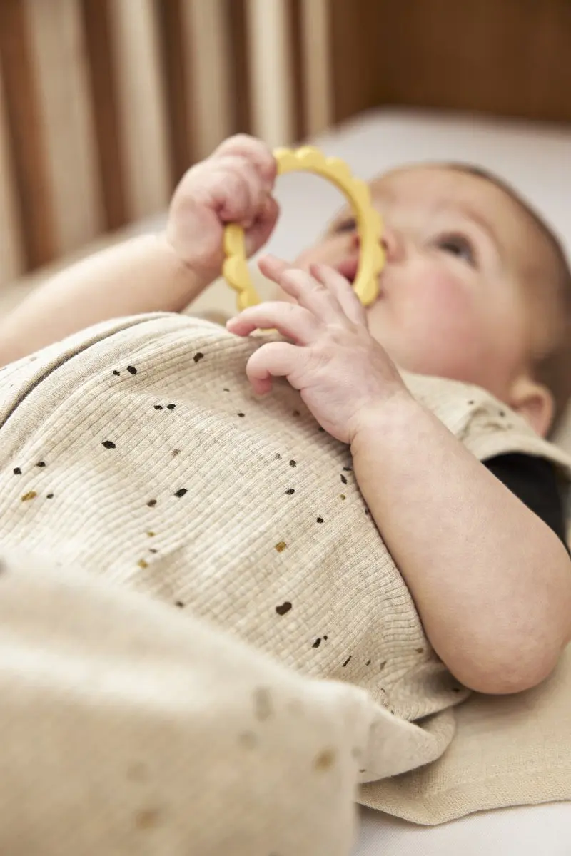 Meyco Baby Rib Mini Spot Slaapzak 70cm - 0.3 TOG - afbeelding 6 van 6