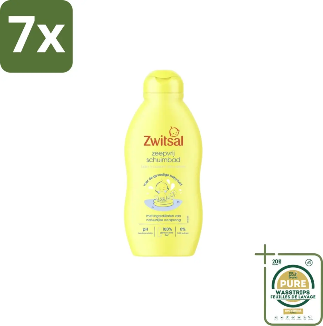 Zwitsal Schuimbad Zeepvrij 200ml