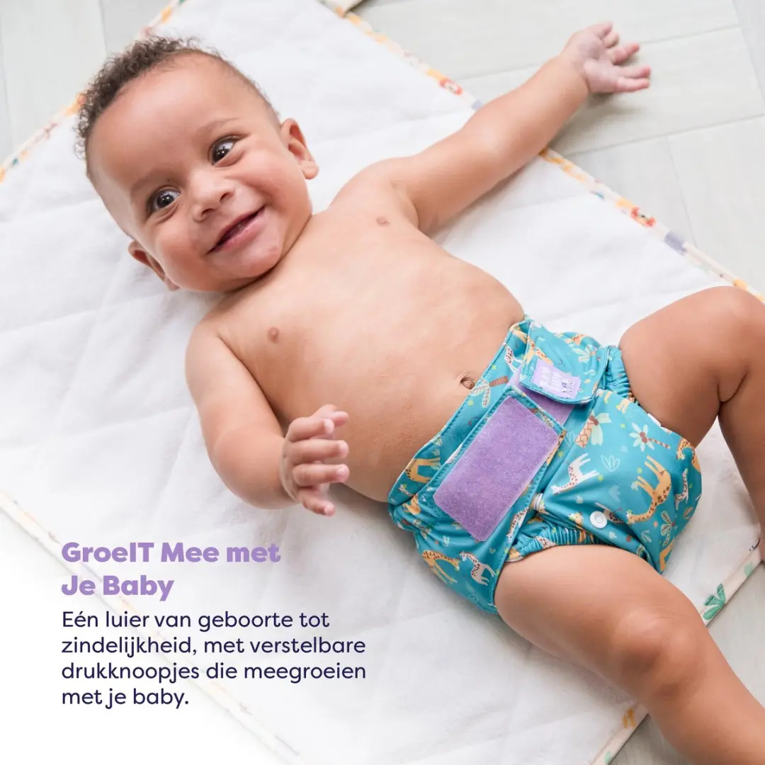 Bambino Mio Herbruikbare Luiers Wild Life - One Size - 3 Stuks