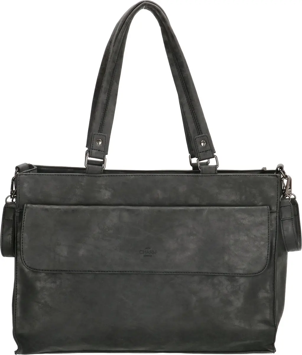 Charm London Bloomsbury Luiertas - Zwart