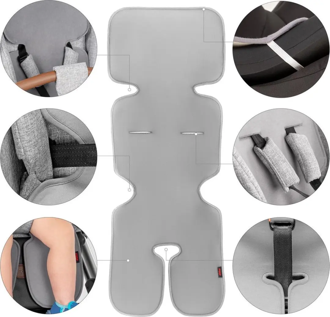 Reer Travelkid Breeze Inlegkussen - Grijs