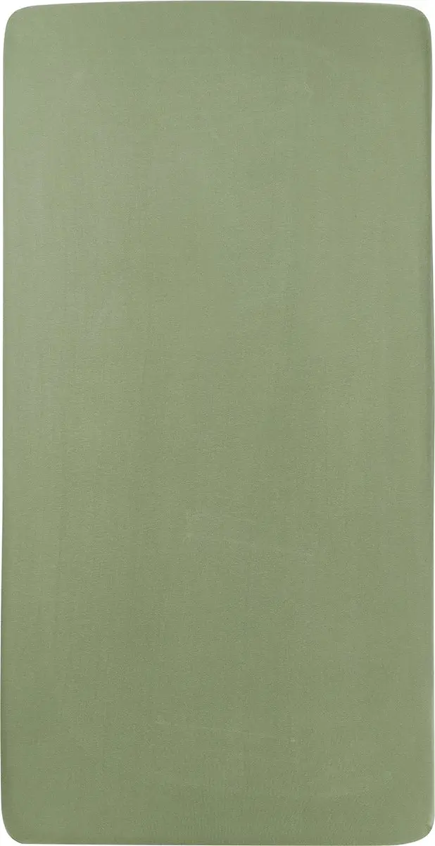 Meyco Baby Uni Hoeslaken Juniorbed - 70x140/150cm - Olive Green