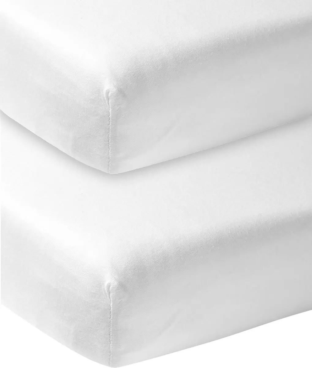 Meyco Baby Uni Hoeslaken Juniorbed 2-pack