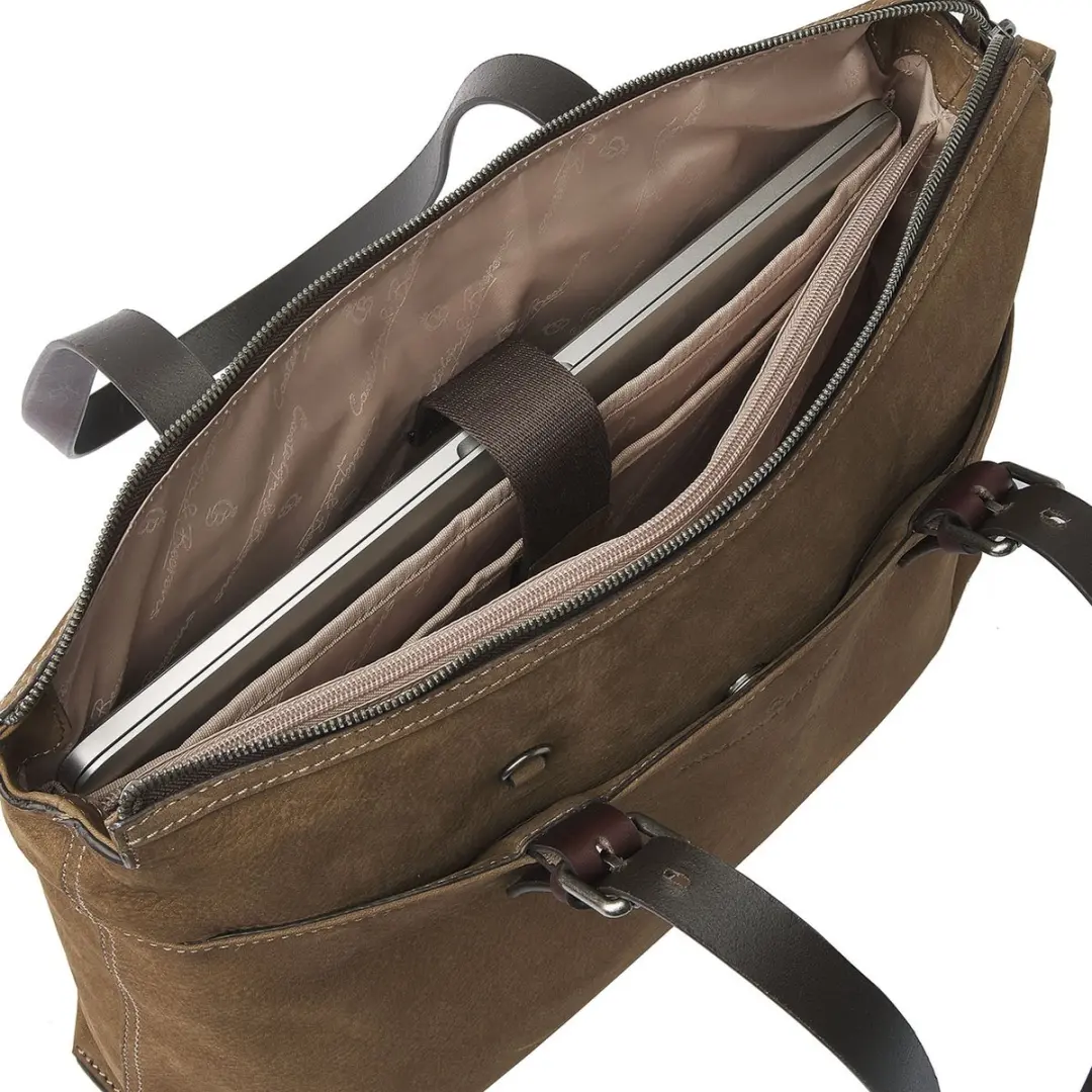 Castelijn & Beerens Laptoptas Veneto 15.6" - Taupe